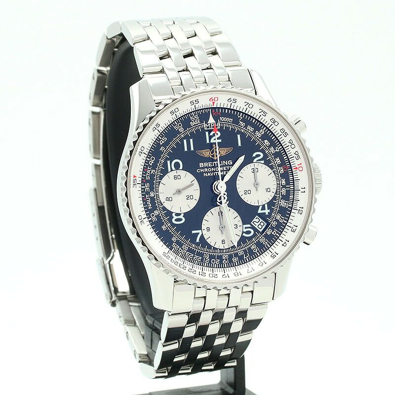 【仮】ブライトリング【BREITLING】ナビタイマーA23322(A232B37NP)メンズブラックステンレススティール腕時計時計NAVITIMERBLACKSS【中古】