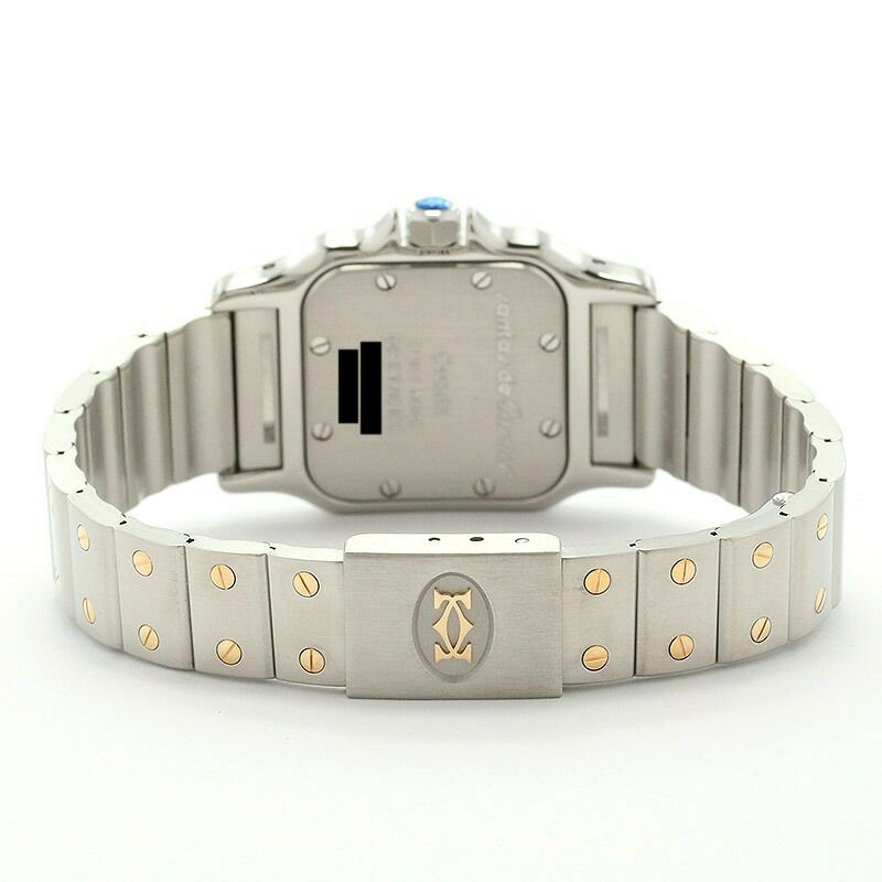 【中古】CARTIER  SANTOS DE CARTIER GALBEE WATCH SMALL MODEL  カルティエ サントスガルベSM W20022C4
