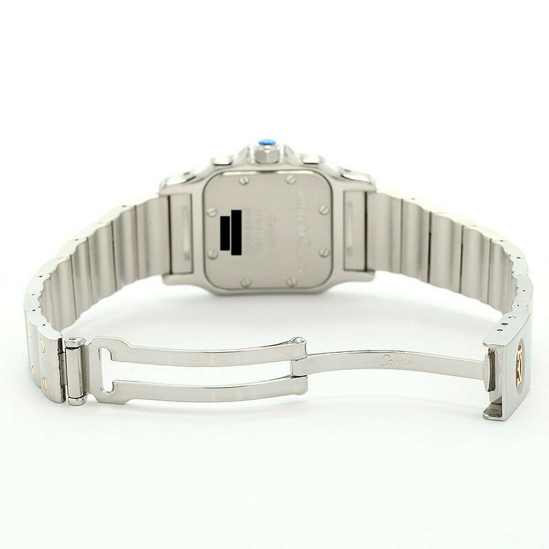 【中古】CARTIER  SANTOS DE CARTIER GALBEE WATCH SMALL MODEL  カルティエ サントスガルベSM W20022C4