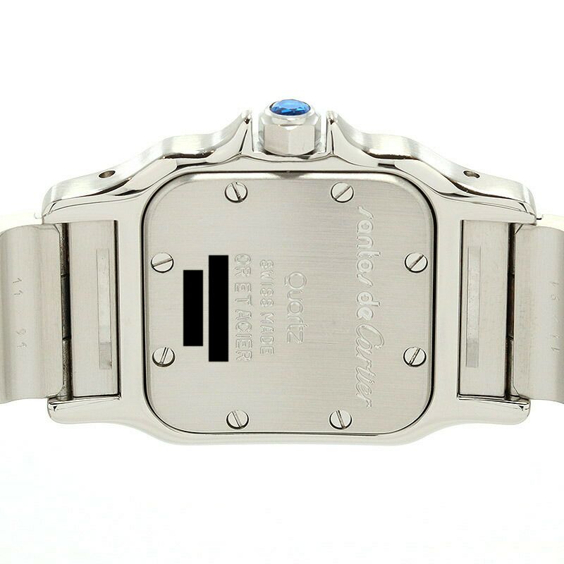 【中古】CARTIER  SANTOS DE CARTIER GALBEE WATCH SMALL MODEL  カルティエ サントスガルベSM W20022C4