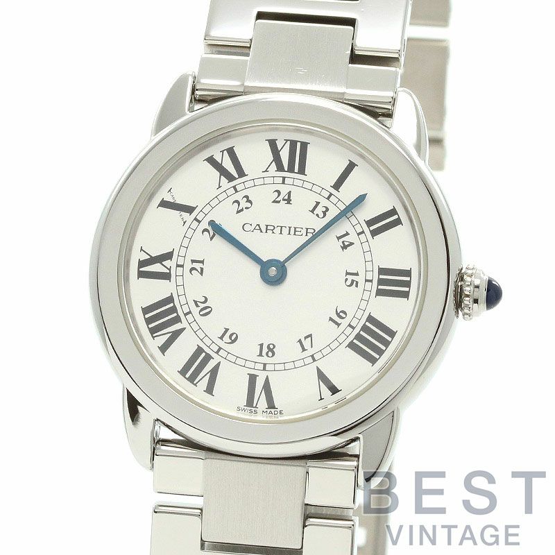 【中古】CARTIER  RONDE SOLO DE CARTIER WATCH 29MM  カルティエ ロンド ソロ ドゥ カルティエ ウォッチ 29MM / ロンドソロ29MM W6701004