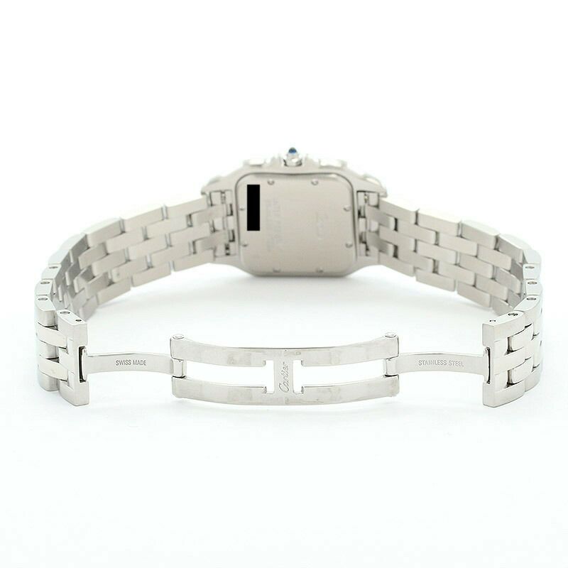 【仮】カルティエ【CARTIER】パンテールクラシック＆フィガロウォッチMM/パンテールMMW25054P5ボーイズシルバーステンレススティール腕時計時計PANTHERECLASSIQUEETFIGAROWATCHMEDIUMMODELSILVERSS【中古】