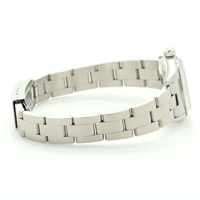【仮】ロレックス【ROLEX】オイスターパーペチュアル76080レディースシルバーステンレススティール腕時計時計OYSTERPERPETUALSILVERSS【中古】