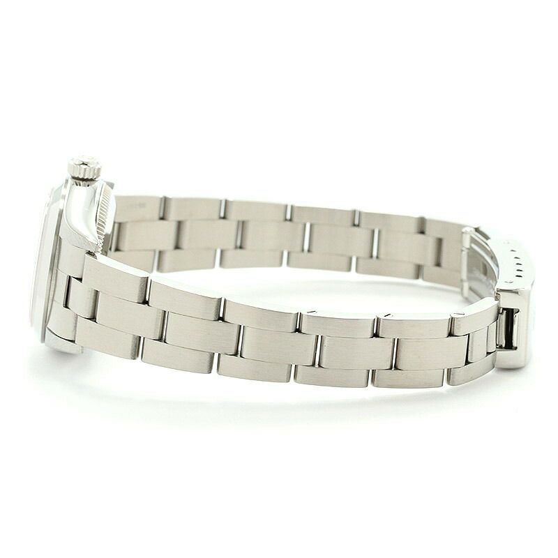 【仮】ロレックス【ROLEX】オイスターパーペチュアル76080レディースシルバーステンレススティール腕時計時計OYSTERPERPETUALSILVERSS【中古】