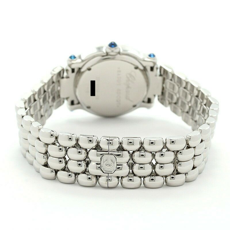【仮】ショパール【CHOPARD】ハッピースポーツ27/8250-23レディースホワイトステンレススティール腕時計時計HAPPYSPORTWHITESS【中古】