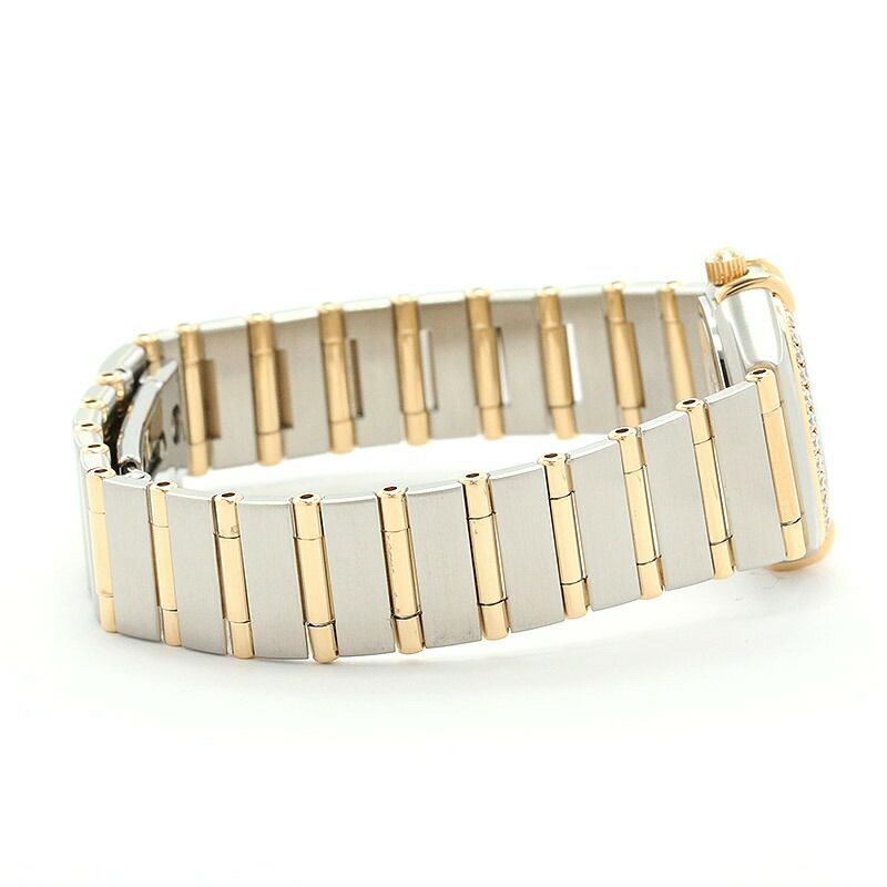 【仮】オメガ【OMEGA】コンステレーション'951267.75.00レディースホワイトシェルイエローゴールド/ステンレススティール腕時計時計CONSTELLATION'95WHITESHELLYG/SS【中古】