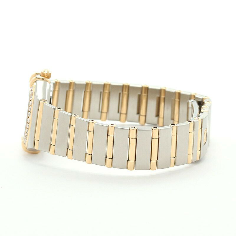 【仮】オメガ【OMEGA】コンステレーション'951267.75.00レディースホワイトシェルイエローゴールド/ステンレススティール腕時計時計CONSTELLATION'95WHITESHELLYG/SS【中古】