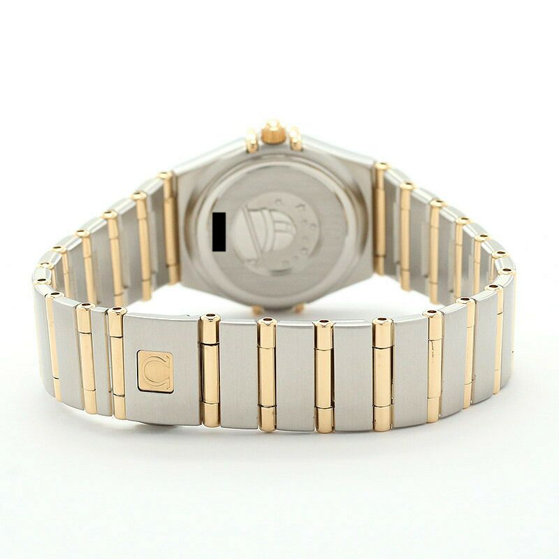 【仮】オメガ【OMEGA】コンステレーション'951267.75.00レディースホワイトシェルイエローゴールド/ステンレススティール腕時計時計CONSTELLATION'95WHITESHELLYG/SS【中古】