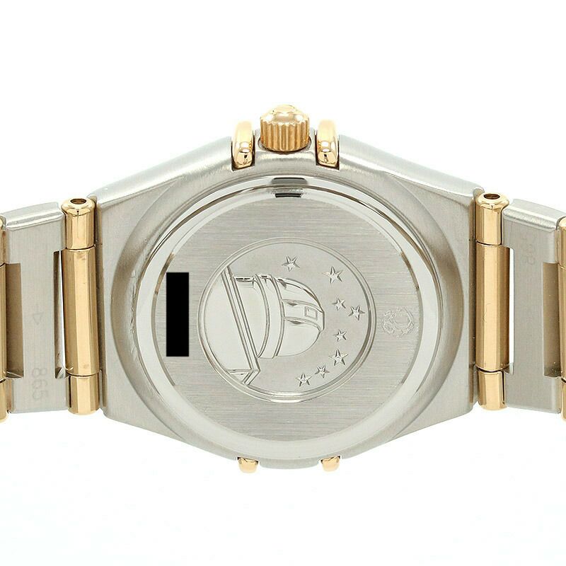 【仮】オメガ【OMEGA】コンステレーション'951267.75.00レディースホワイトシェルイエローゴールド/ステンレススティール腕時計時計CONSTELLATION'95WHITESHELLYG/SS【中古】