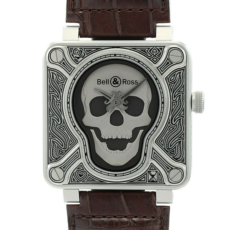 中古】BELL & ROSS BR 01-92 BURNING SKULL LIMITED EDITION OF 500