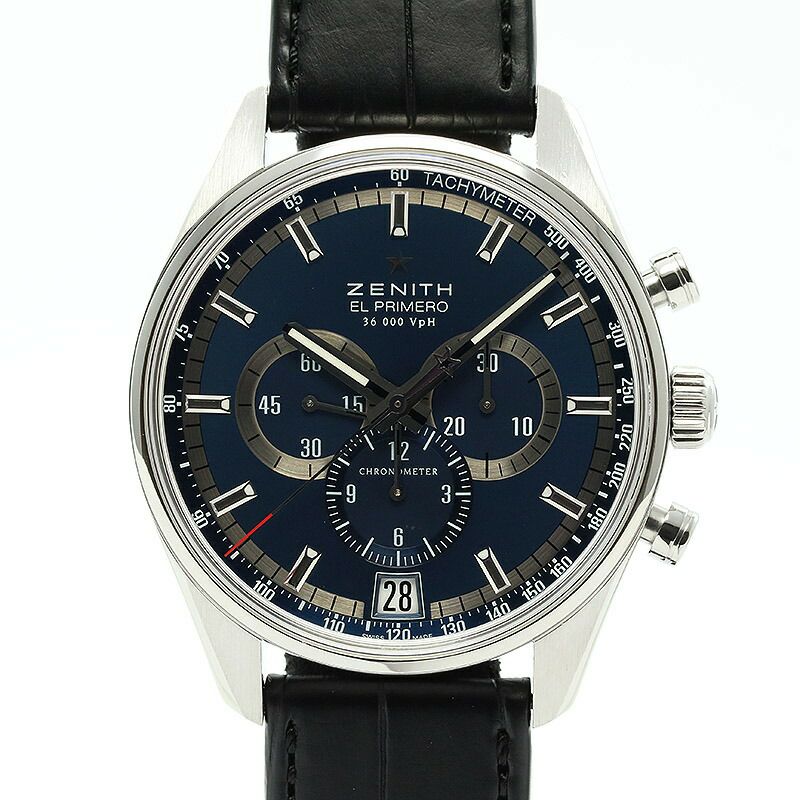 中古】ZENITH EL PRIMERO CHARLES VERMOT TRIBUTE ゼニス エルプリメロ 36000VpH シャルルベルモ  トリビュート 03.2041.400/51.C496｜ヴィンテージブランド｜時計・腕時計の通販サイトBEST ISHIDA（正規・中古販売店）