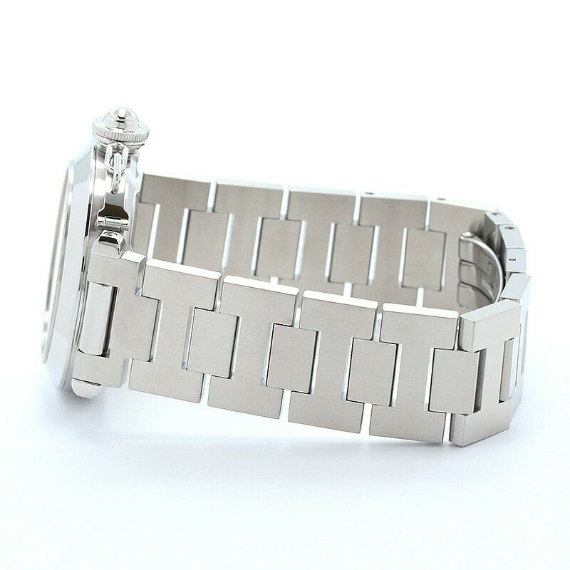 【仮】カルティエ【CARTIER】パシャCドゥカルティエビッグデイトW31058M7ボーイズピンクステンレススティール腕時計時計PASHACDECARTIERBIGDATEPINKSS【中古】