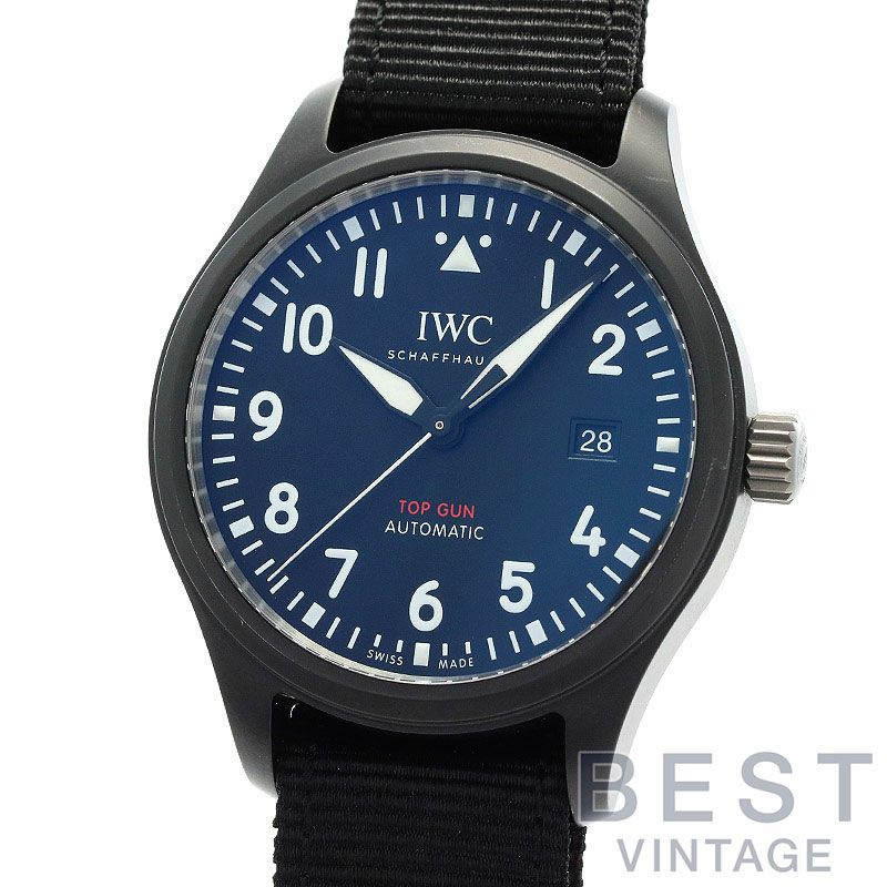 【仮】インターナショナルウォッチカンパニー【IWC】パイロットウォッチオートマティックトップガンIW326901メンズブラックセラミック/チタン腕時計時計PILOTSWATCHAUTOMATICTOPGUNBLACKCE/TI【中古】