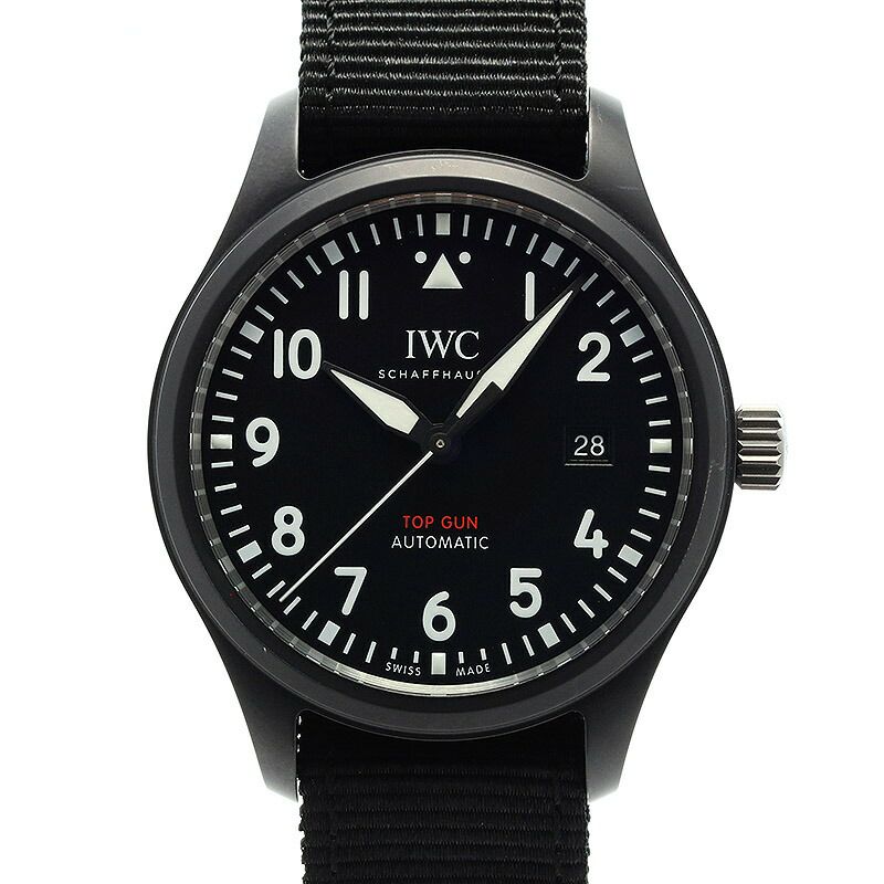【仮】インターナショナルウォッチカンパニー【IWC】パイロットウォッチオートマティックトップガンIW326901メンズブラックセラミック/チタン腕時計時計PILOTSWATCHAUTOMATICTOPGUNBLACKCE/TI【中古】