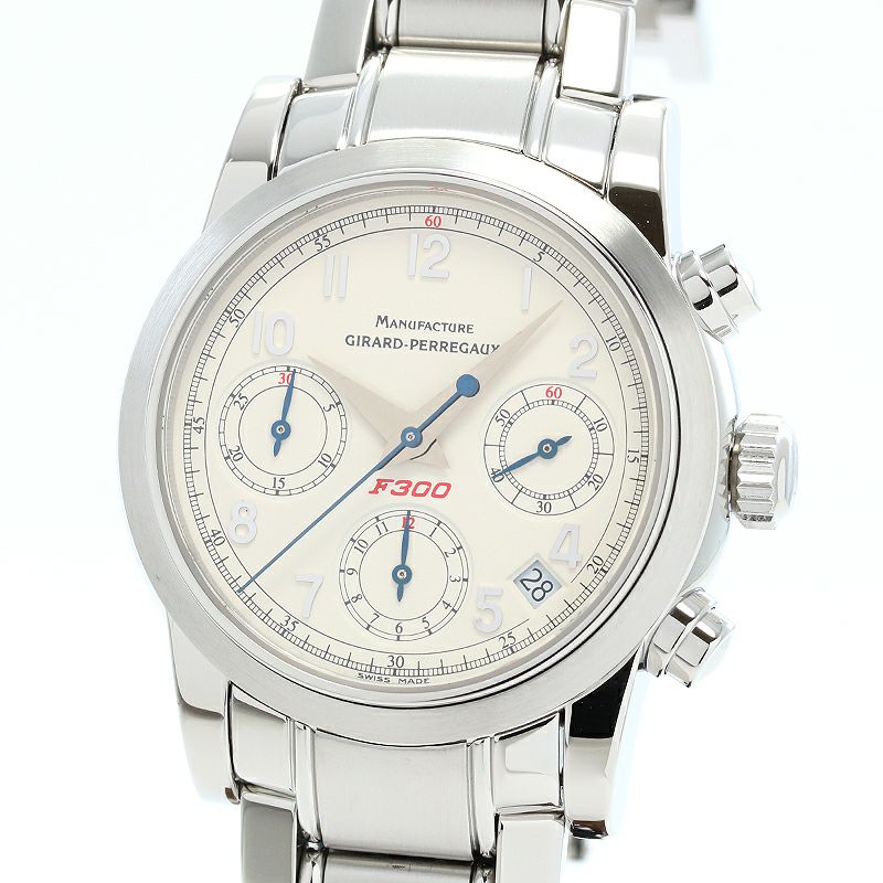 【中古】GIRARD-PERREGAUX  FERRARI CHRONOGRAPH F300  ジラール・ペルゴ フェラーリ クロノグラフ F300 80200.1.11
