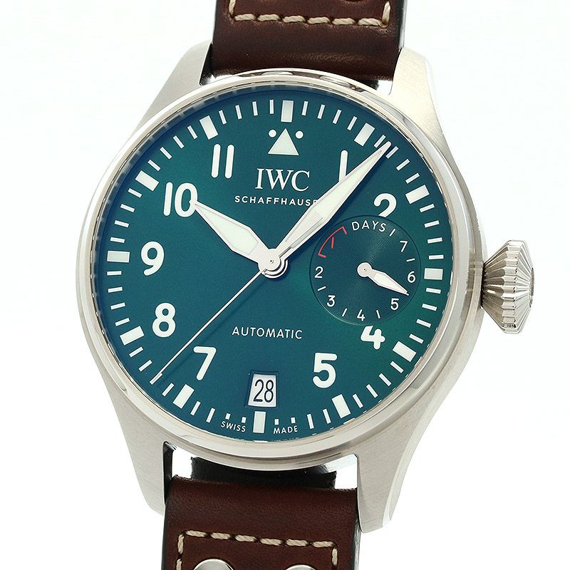 【中古】IWC  BIG PILOT'S WATCH GREEN EDITION BOUTIQUE EXCLUSIVE  アイ・ダブリュー・シー ビッグパイロットウォッチ グリーンエディション ブティック限定 IW501015