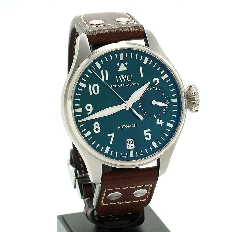 中古】IWC BIG PILOT'S WATCH GREEN EDITION BOUTIQUE EXCLUSIVE アイ