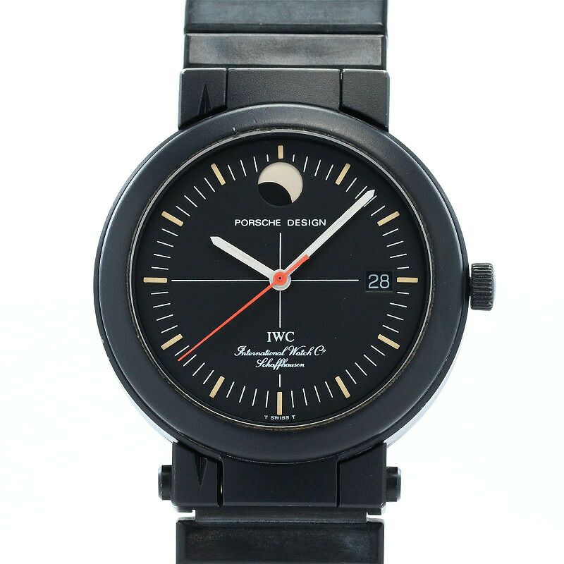 【中古】PORSCHE Design by IWC ポルシェデザイン by IWC コンパスウォッチ ムーンフェイズ 3551 時計・腕時計の通販サイト - BEST Vintage