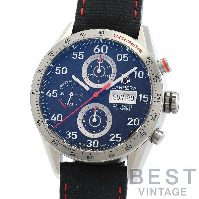 中古】TAG HEUER CARRERA TACHYMETRE CHRONOGRAPH DAY DATE タグ 