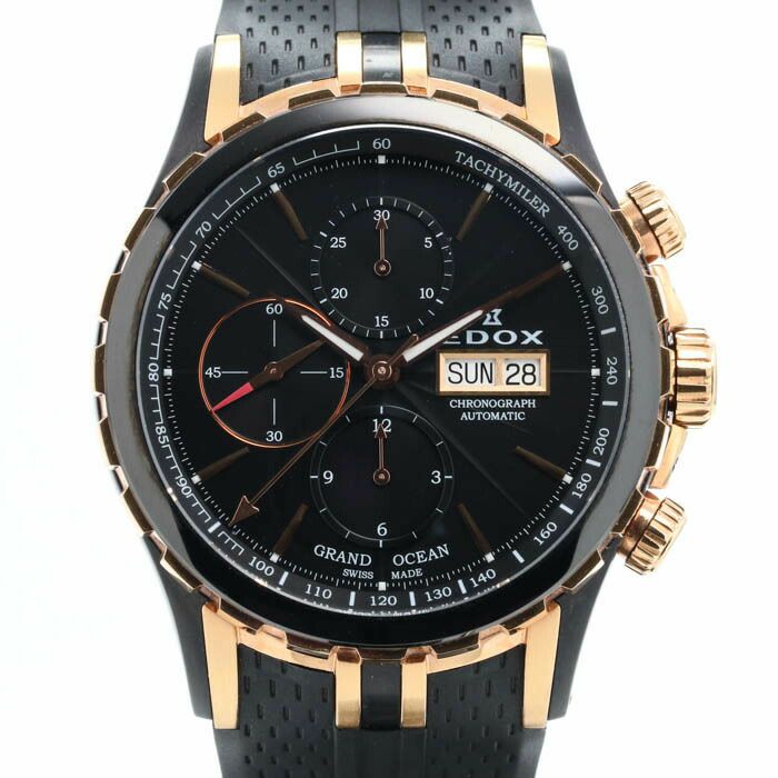 中古】EDOX GRAND OCEAN CHRONOGRAPH エドックス グランドオーシャン 