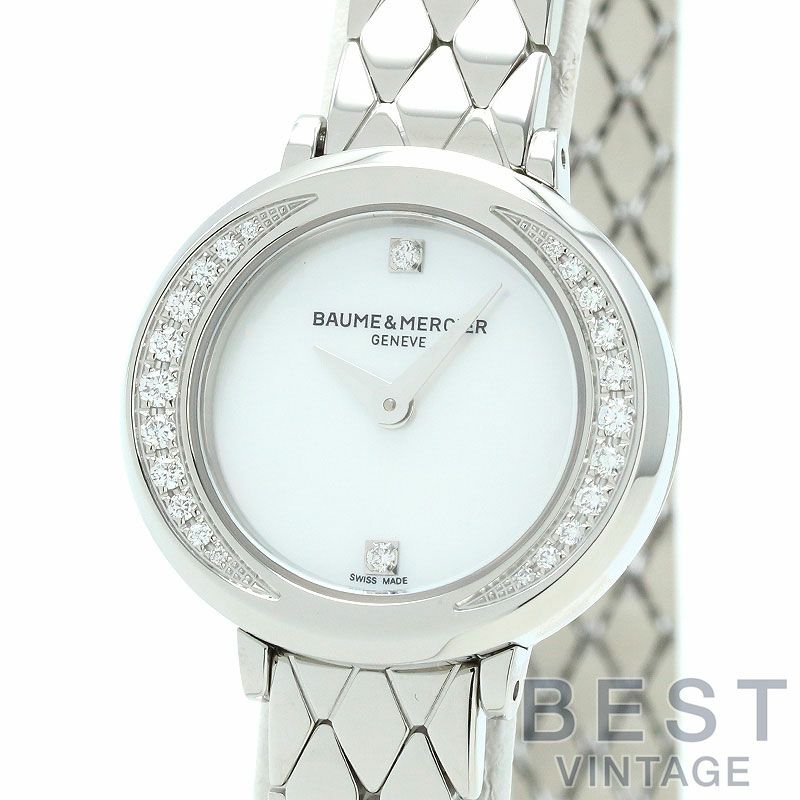 【中古】BAUME&MERCIER  PETIT PROMESSE  ボーム＆メルシェ プティ プロメス MOA10289