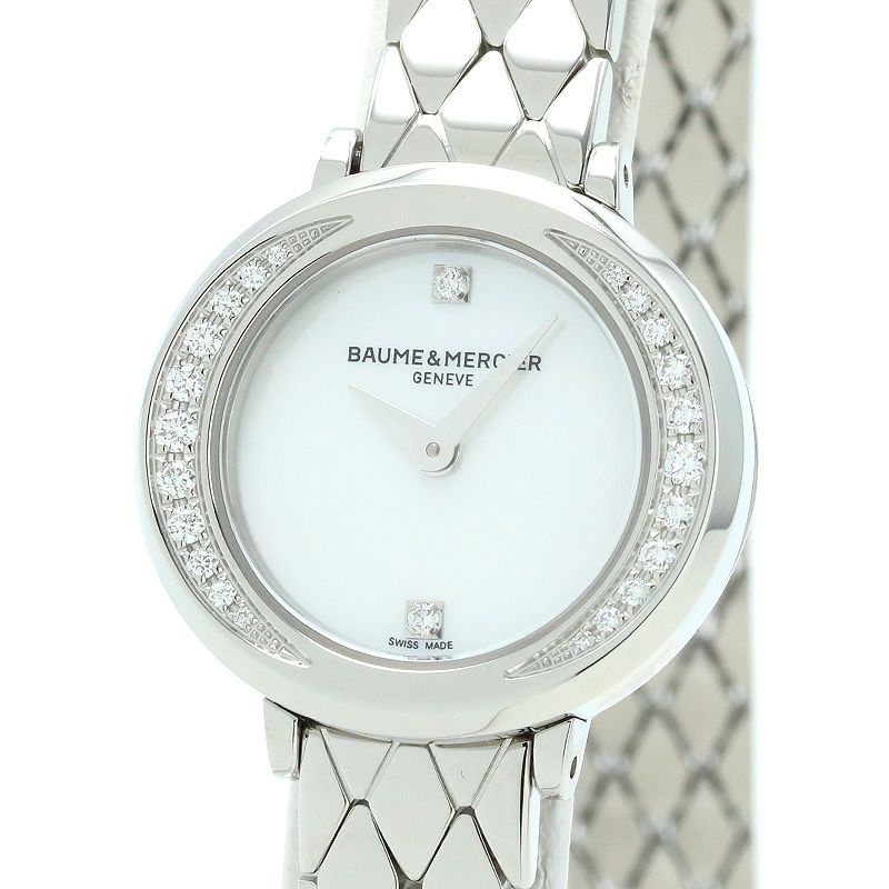 【中古】BAUME&MERCIER  PETIT PROMESSE  ボーム＆メルシェ プティ プロメス MOA10289