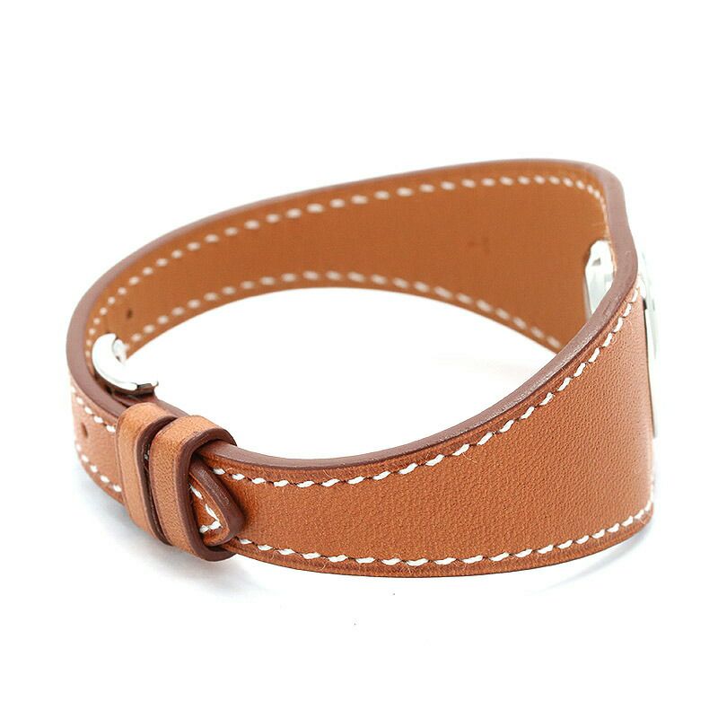 【仮】エルメス【HERMES】フォーブルマンシェットFG2.110(041882WW00)レディースホワイトステンレススティール腕時計時計FAUBOURGMANCHETTEWHITESS【中古】