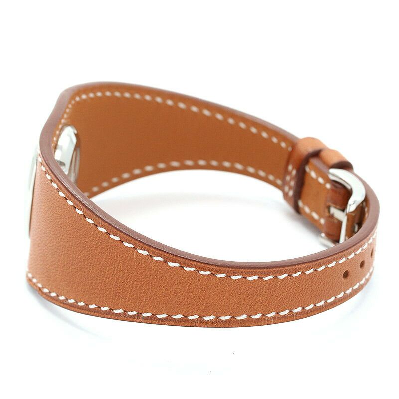 【仮】エルメス【HERMES】フォーブルマンシェットFG2.110(041882WW00)レディースホワイトステンレススティール腕時計時計FAUBOURGMANCHETTEWHITESS【中古】