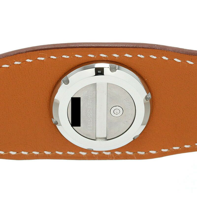 【仮】エルメス【HERMES】フォーブルマンシェットFG2.110(041882WW00)レディースホワイトステンレススティール腕時計時計FAUBOURGMANCHETTEWHITESS【中古】