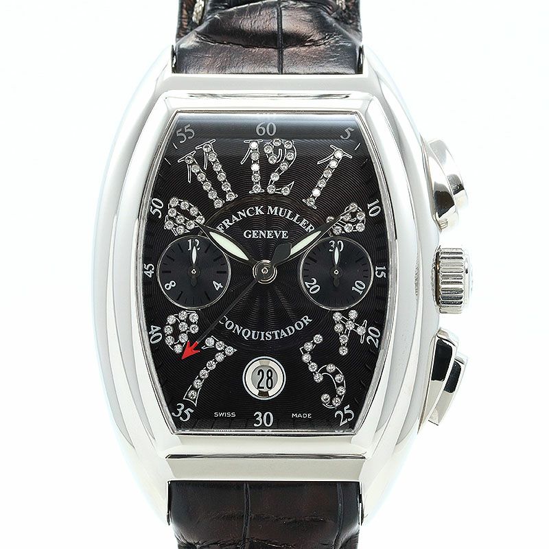 中古】FRANCK MULLER CONQUISTADOR JOKER CHRONOGRAPH フランク・ミュラー コンキスタドール ジョーカー クロノグラフ  8005CCCDJ｜ヴィンテージブランド｜時計・腕時計の通販サイトBEST ISHIDA（正規・中古販売店）