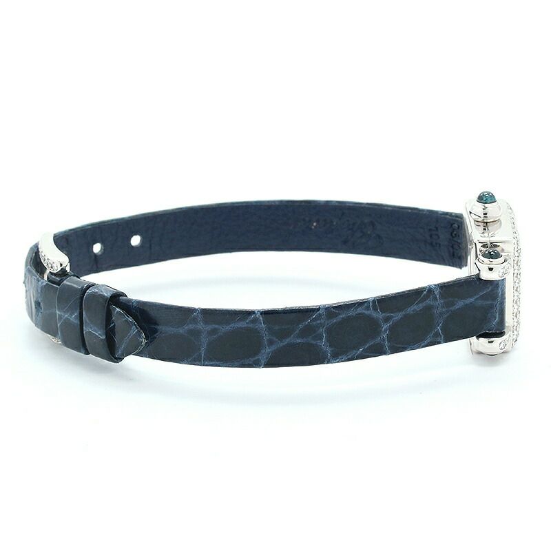 【仮】ショパール【CHOPARD】クラシックスクエア136636-1007レディースパヴェダイヤモンドK18ホワイトゴールド腕時計時計CLASSICSQUAREPAVEDIAMONDK18WG【中古】