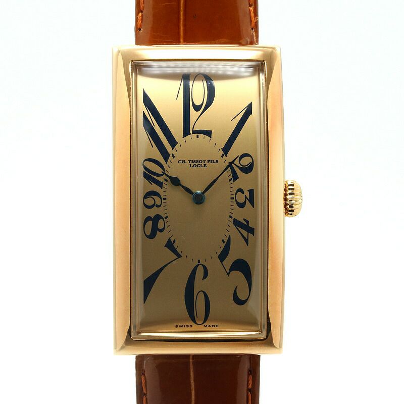 【中古】TISSOT  HERITAGE PRINCE I MECHANICAL BANANA WATCH LIMITED EDITON  ティソ ヘリテージ プリンス I メカニカル バナナウォッチ 限定モデル T71.3.718.22 (G687330)