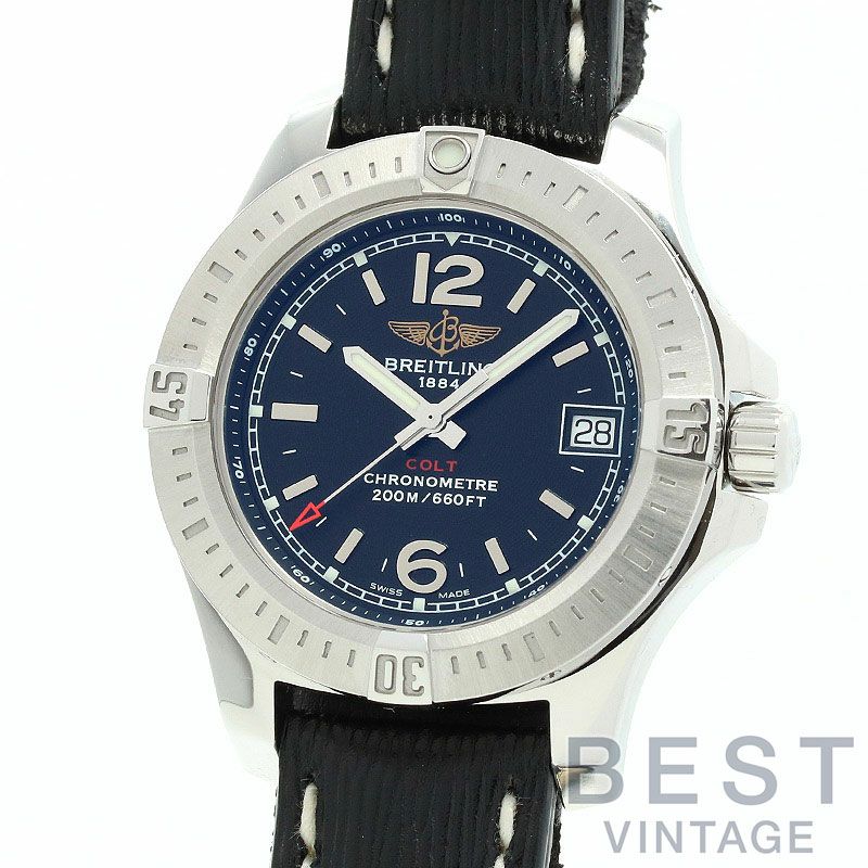 【中古】BREITLING COLT Lady ブライトリング コルト レディ A7738811/BD46/208X/A14BA.1 (A779B46HBA) 時計・腕時計の通販サイト - BEST Vintage