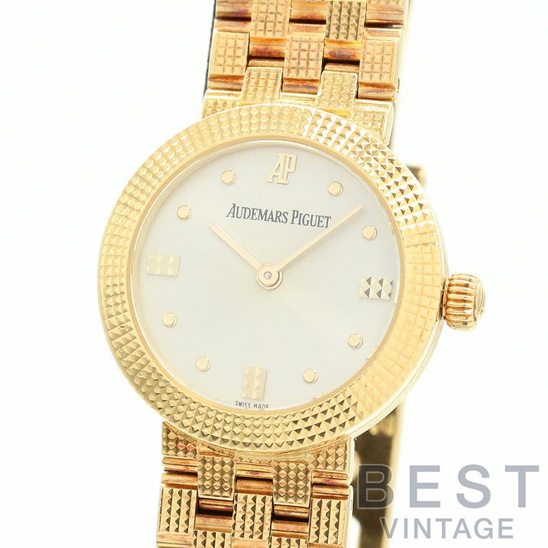 【仮】オーデマピゲ【AUDEMARSPIGUET】クラシック79363BA.G.1119BAレディースシルバーK18イエローゴールド腕時計時計CLASSICSILVERK18YG【中古】