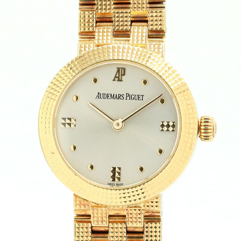 【仮】オーデマピゲ【AUDEMARSPIGUET】クラシック79363BA.G.1119BAレディースシルバーK18イエローゴールド腕時計時計CLASSICSILVERK18YG【中古】