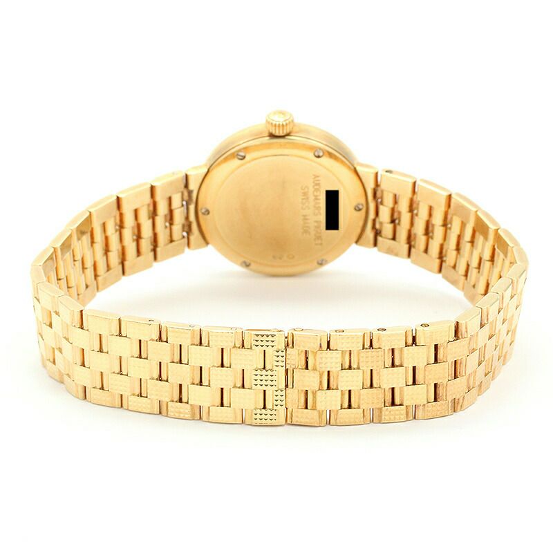 【仮】オーデマピゲ【AUDEMARSPIGUET】クラシック79363BA.G.1119BAレディースシルバーK18イエローゴールド腕時計時計CLASSICSILVERK18YG【中古】