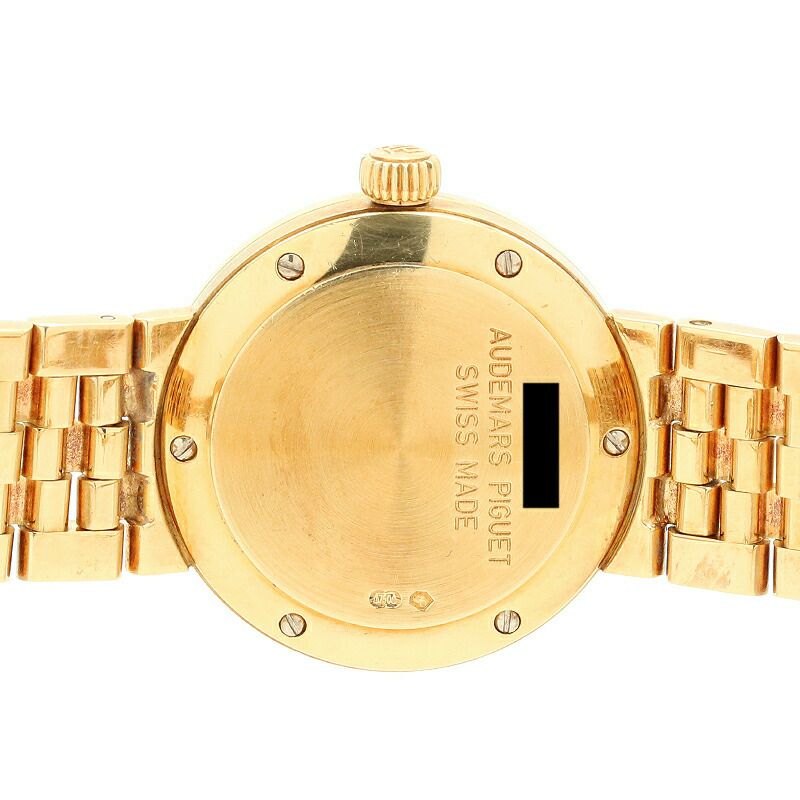 【仮】オーデマピゲ【AUDEMARSPIGUET】クラシック79363BA.G.1119BAレディースシルバーK18イエローゴールド腕時計時計CLASSICSILVERK18YG【中古】