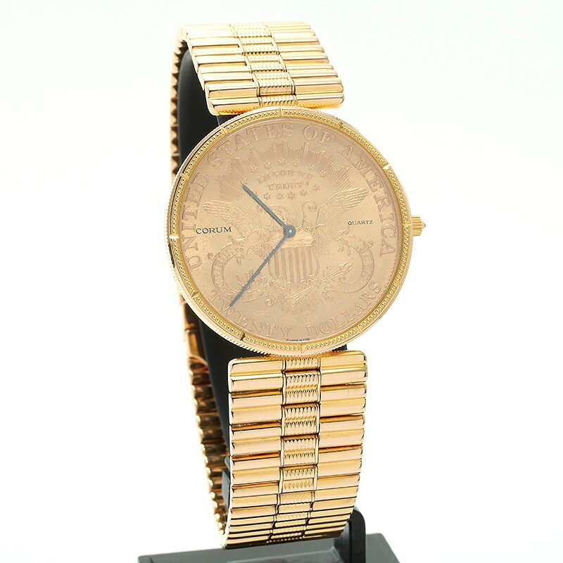 中古】CORUM COIN WATCH 1895 20 DOLLARS DOUBLE EAGLE コルム コイン 