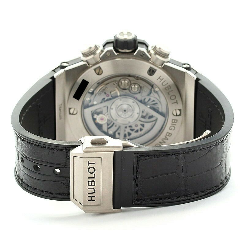 中古】HUBLOT BIG BANG UNICO TITANIUM DIAMOND ウブロ ビッグバン 