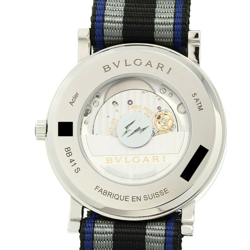 中古】BVLGARI BVLGARI BVLGARI FRAGMENT DESIGN SPECIAL EDITION OF 600 PIECES ブルガリ  ブルガリブルガリ フラグメントデザイン スペシャルエディション 600本限定 103570  (BB41S)｜ヴィンテージブランド｜時計・腕時計の通販サイトBEST ISHIDA（正規・中古販売店）