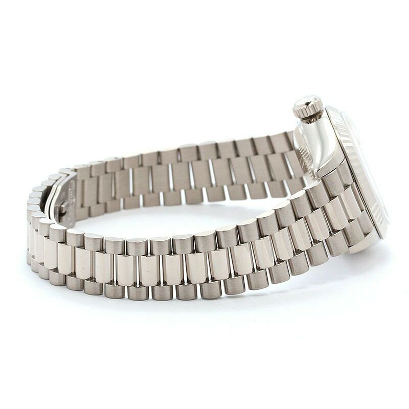 【仮】ロレックス【ROLEX】オイスターパーペチュアルデイトジャスト69179GレディースシルバーK18ホワイトゴールド腕時計時計OYSTERPERPETUALDATEJUSTSILVERK18WG【中古】