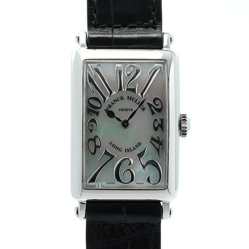 中古】FRANCK MULLER LONG ISLAND MOTHER OF PEARL RELIEF フランク ...