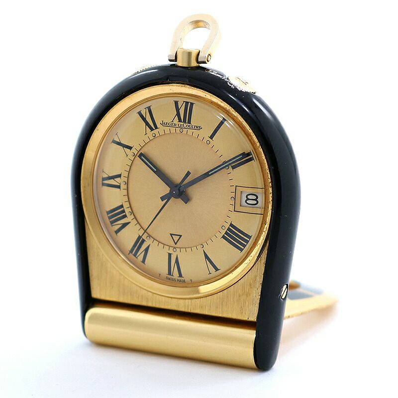 中古】JAEGER LECOULTRE TABLE CLOCK ジャガー・ルクルト 懐中時計 