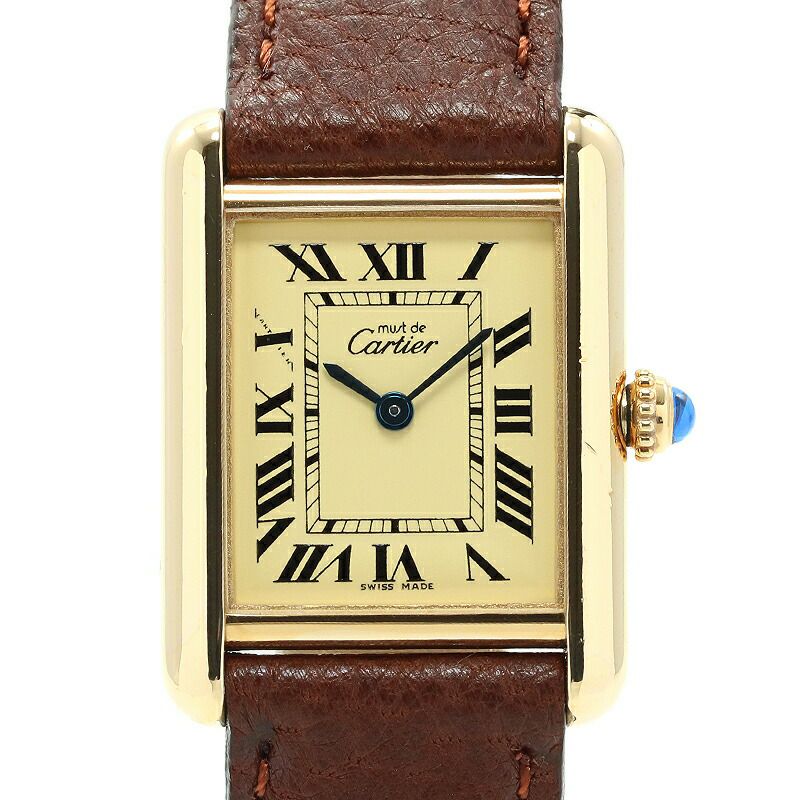 【中古】CARTIER TANK MUST DE CARTIER WATCH SMALL MODEL , カルティエ タンク マスト ドゥ カルティエ  ウォッチ SM , W1017354