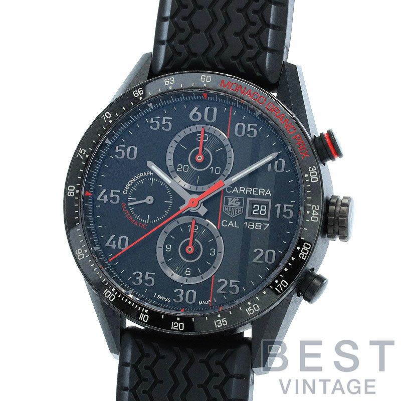 中古】TAG HEUER CARRERA 1887 CHRONOGRAPH MONACO GRAND PRIX LIMITED TO 2500 タグホイヤー  カレラ 1887 クロノグラフ モナコグランプリ リミテッド 世界2500本限定  CAR2A83.FT6033｜ヴィンテージブランド｜時計・腕時計の通販サイトBEST ISHIDA（正規・中古販売店）