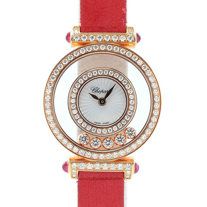 【中古】CHOPARD  HAPPY DIAMOND ICON WATCH  ショパール ハッピーダイヤモンド アイコン ウォッチ 204780-5301