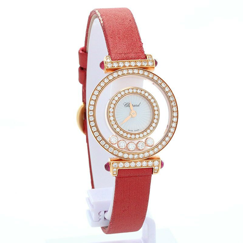 【中古】CHOPARD  HAPPY DIAMOND ICON WATCH  ショパール ハッピーダイヤモンド アイコン ウォッチ 204780-5301