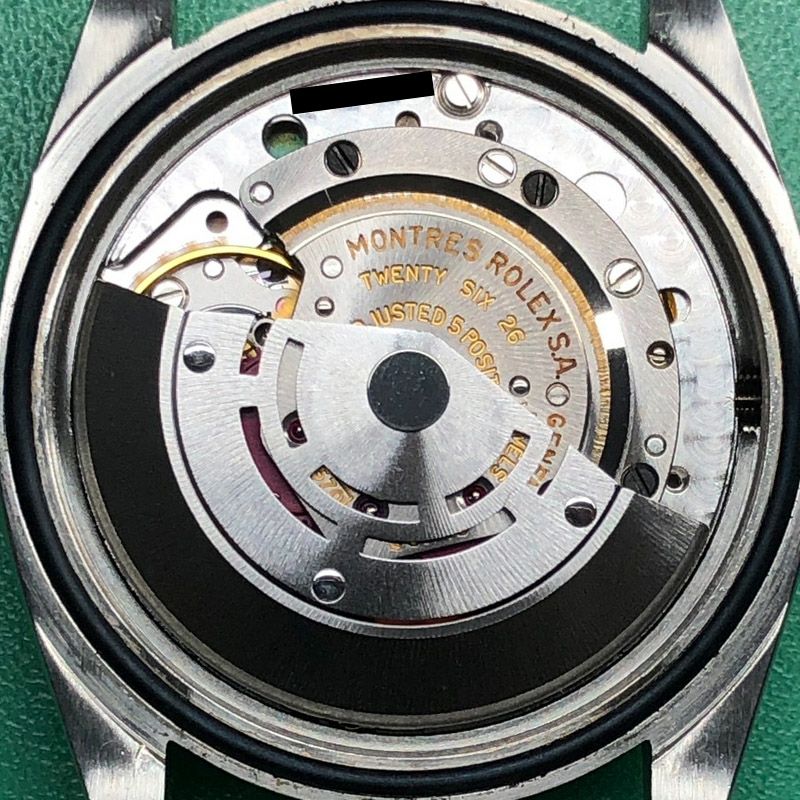 【田】【OH済】ロレックス【ROLEX】エクスプローラー11016メンズブラックステンレススティール腕時計時計EXPLORER1BLACKSSEX1ヴィンテージ【中古】