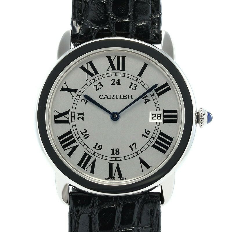 【中古】CARTIER  RONDE SOLO DE CARTIER WATCH LM / RONDE SOLO LM   <br>カルティエ ロンドソロ ドゥ カルティエ 36MM <br>W6700255