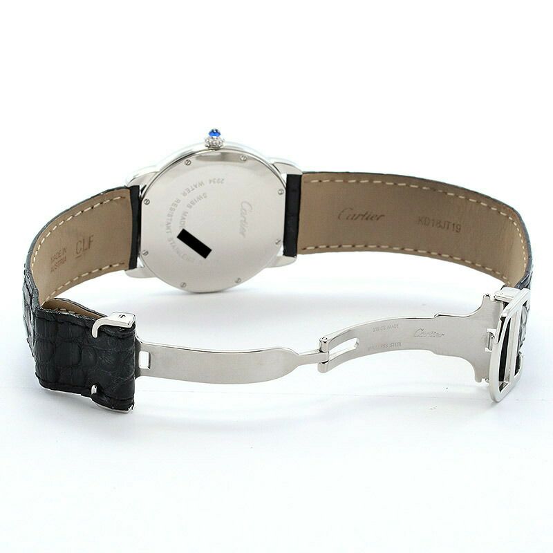 【中古】CARTIER  RONDE SOLO DE CARTIER WATCH LM / RONDE SOLO LM   <br>カルティエ ロンドソロ ドゥ カルティエ 36MM <br>W6700255